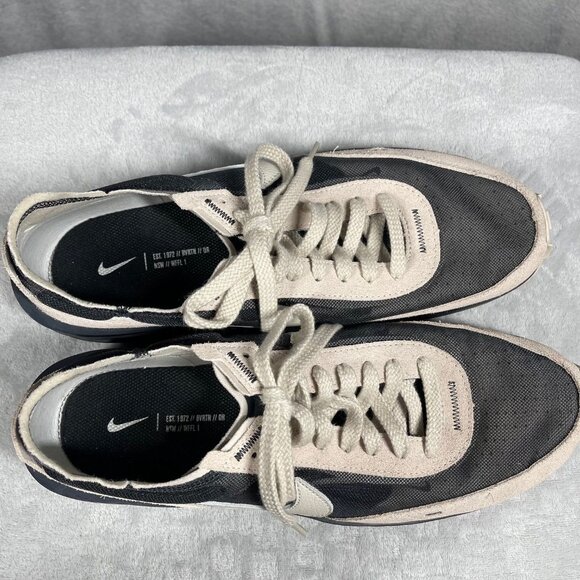 Nike Waffle One Black Khaki Sneakers Mens Size 11 US Retro Style‎ DJ0966-991 - Picture 8 of 8